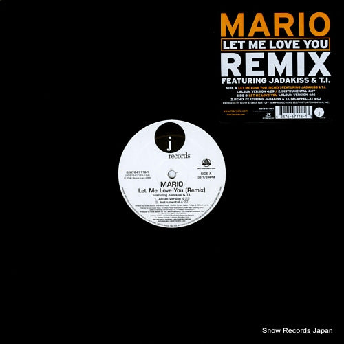 MARIO let me love you (remix) 82876-67118-1