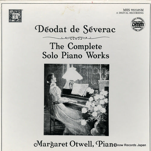 OTWELL, MARGARET severac; the complete solo piano works MHS932105M