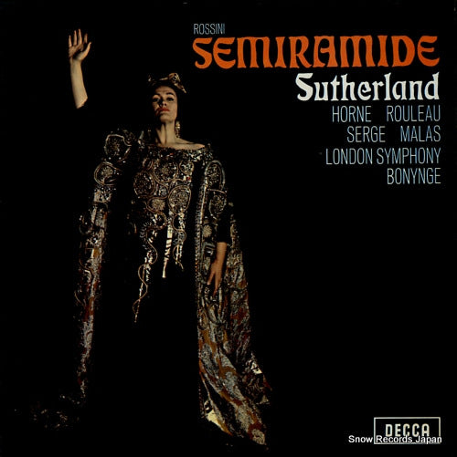 BONYNGE, RICHARD rossini; semiramide SET317