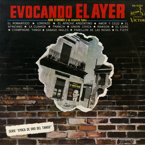 D'ARIENZO, JUAN serie "epoca de oro del tango" juan d'arienzo RA-5353