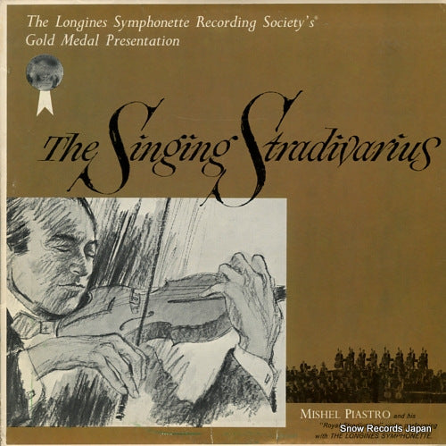 PIASTRO, MISHEL the singing stradivarius LWS142