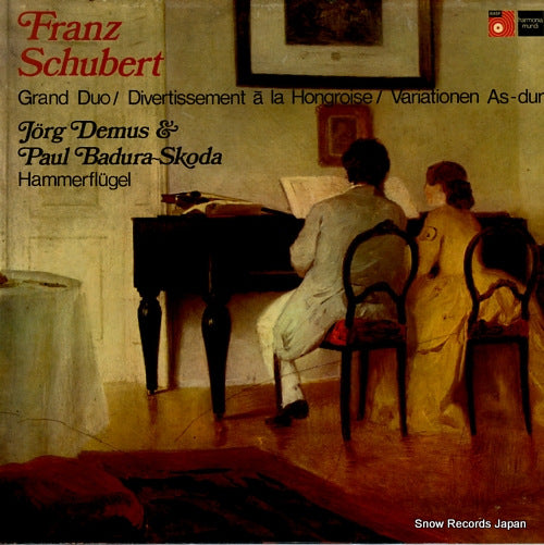 DEMUS, JORG, AND PAUL BADURA-SKODA schubert; grand duo / diviertissement a la hongroise 2929329-7