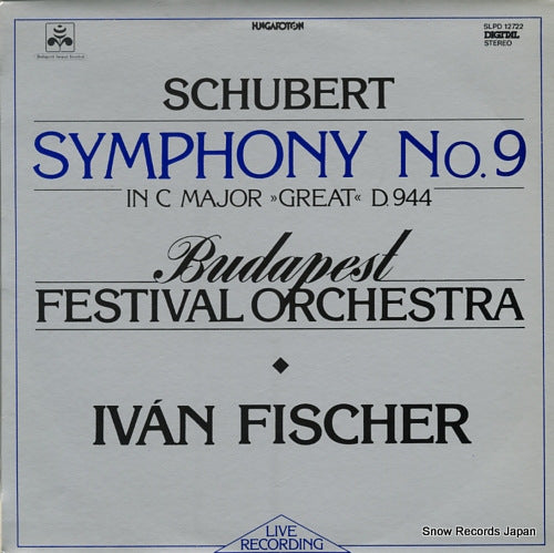 FISCHER, IVAN schubert; symphony no.9 "great" SLPD12722