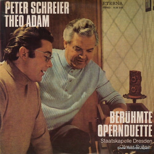 SCHREIER, PETER, AND THEO ADAM beruhmte opernduette 826334