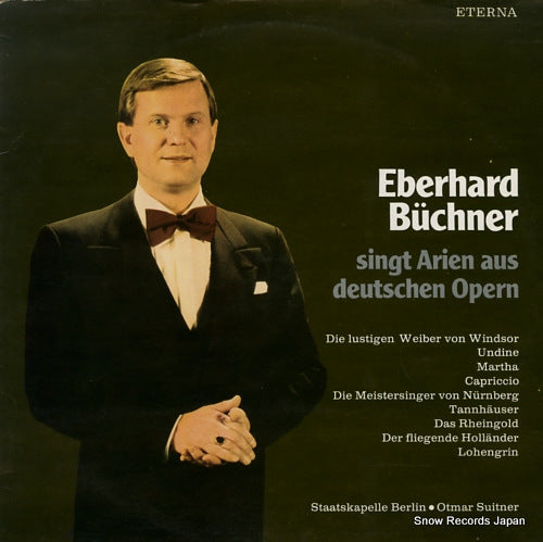 BUCHNER, EBERHARD singt arien aus deutschen opern 827674