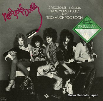 NEW YORK DOLLS new york dolls/too much too soon PRID12