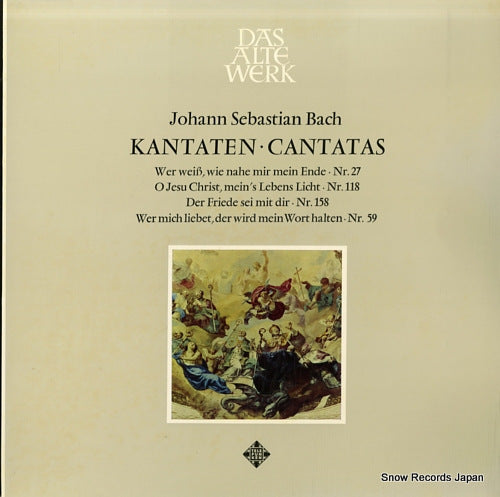 CONCERTO AMSTERDAM bach; cantatas SAWT9489-B