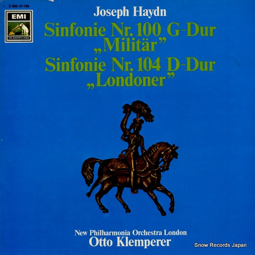 KLEMPERER, OTTO haydn; sinfonie nr.100 "militar" & nr.104 "londoner" 1C063-01196