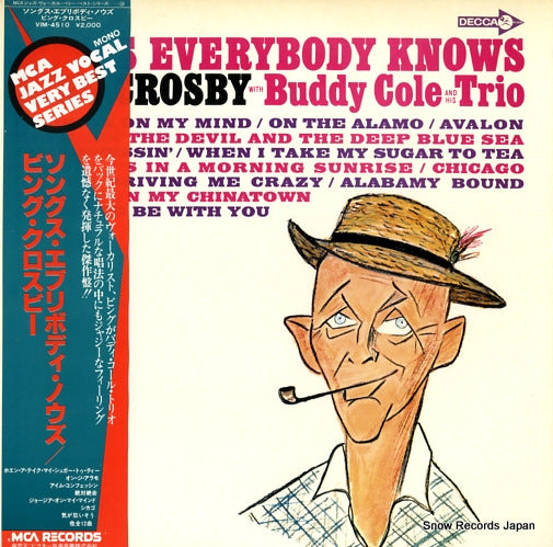 CROSBY, BING, AND BUDDY COLE songs everybody knows VIM-4510