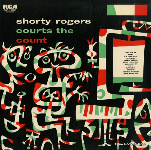 ROGERS, SHORTY shorty rogers courts the count RGP-1165(M)