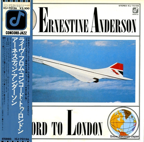 ANDERSON, ERNESTINE live from concord to london ICJ-70156