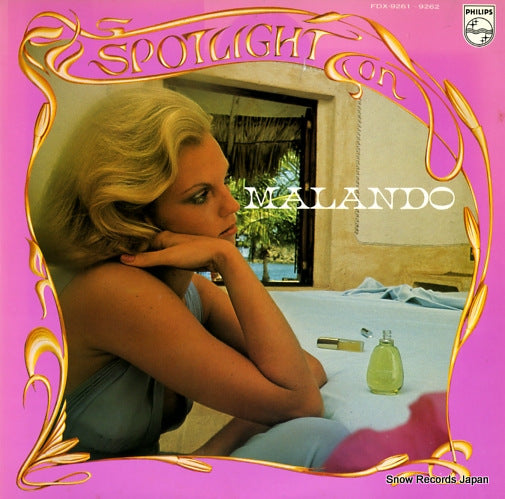 MALANDO AND HIS ORCHESTRA spotlight on malando FDX-9261