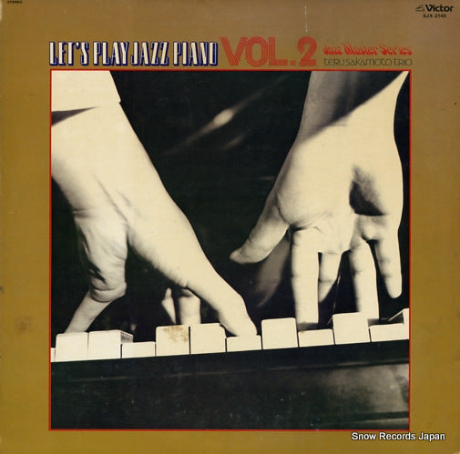 SAKAMOTO, TERU let's play jazz piano vol.2 SJX-2145