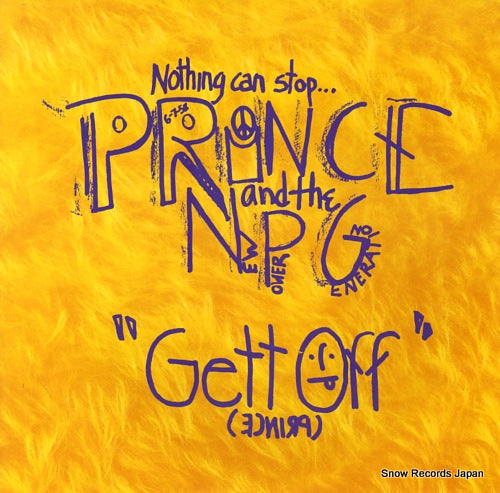 PRINCE gett off W0056T