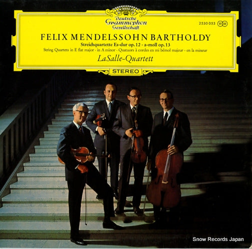LASALLE-QUARTETT mendelssohn; streichquartette es-dur op.12/a-moll op.13 2530053