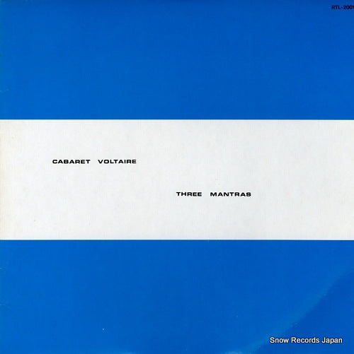 CABARET VOLTAIRE three mantras RTL-2001