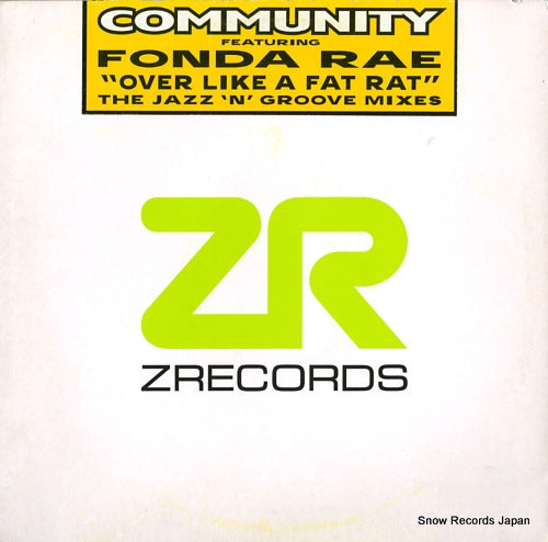 COMMUNITY over like a fat rat (the jazz-n-groove mixes) ZEDD12065