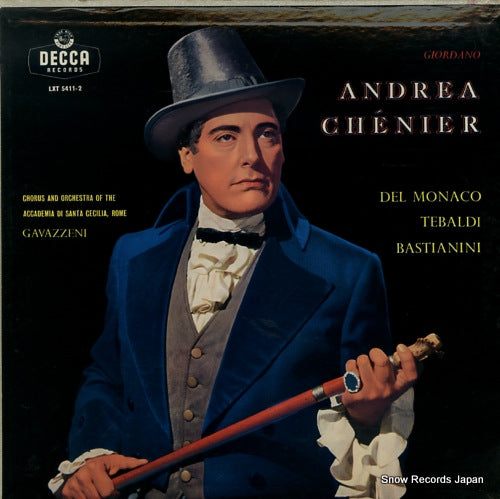 GAVAZZENI, GIANANDREA giordano; andrea chenier LXT5411