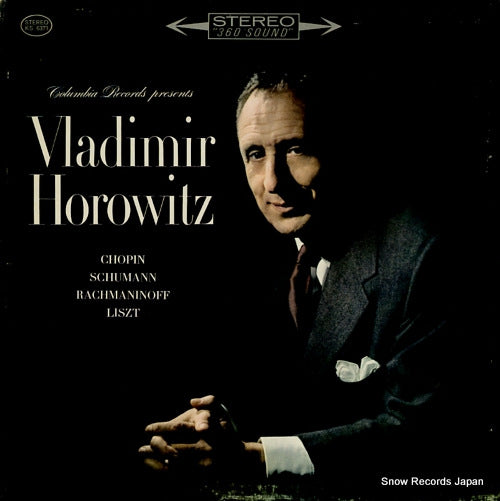 HOROWITZ, VLADIMIR works by chopin, rachmaninoff, schumann and liszt KS6371