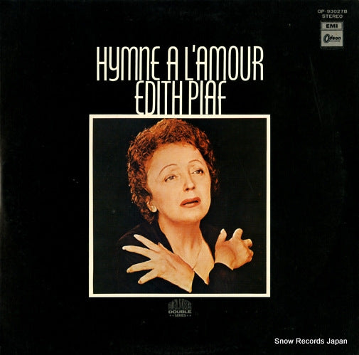 PIAF, EDITH hymne a l'amour OP-93027B
