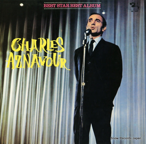 AZNAVOUR, CHARLES best star best album SR107
