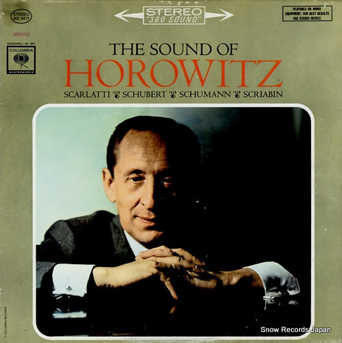 HOROWITZ, VLADIMIR the sound of horowitz MS6411
