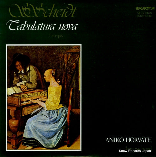 HORVATH, ANIKO s.scheidt; tabulatura nova excerpts SLPX11848