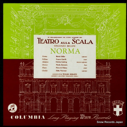 SERAFIN, TULLIO bellini; norma 33CX1766