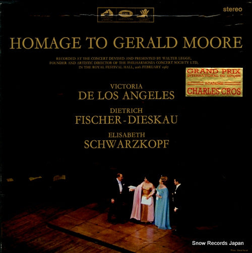 MOORE, GERALD homage to gerald moore SAN182