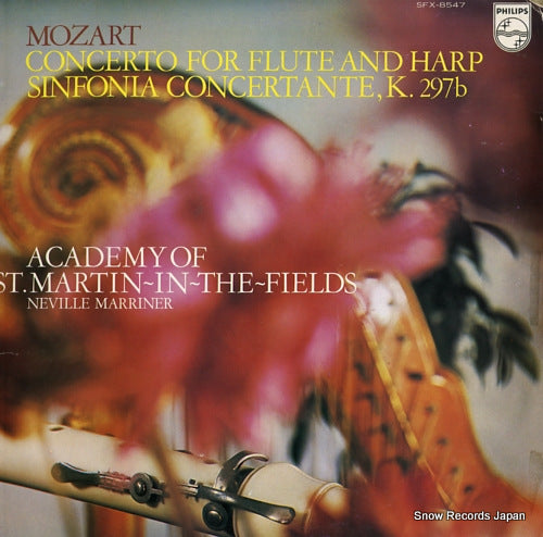 MARRINER, NEVILLE mozart; concerto for flute and harp SFX-8547