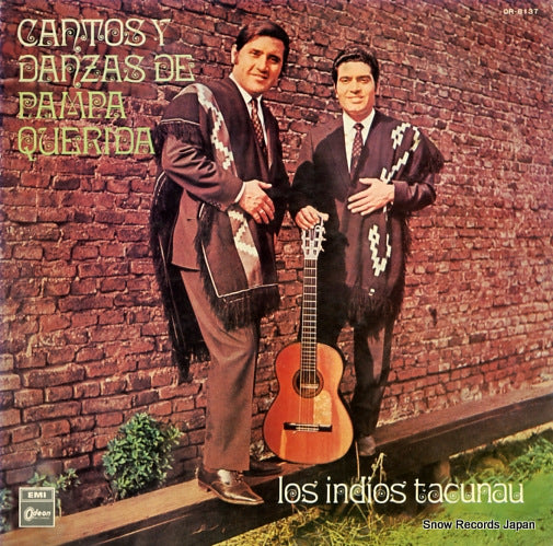 LOS INDIOS TACUNAU cantos y danzas de pampa querida OR-8137