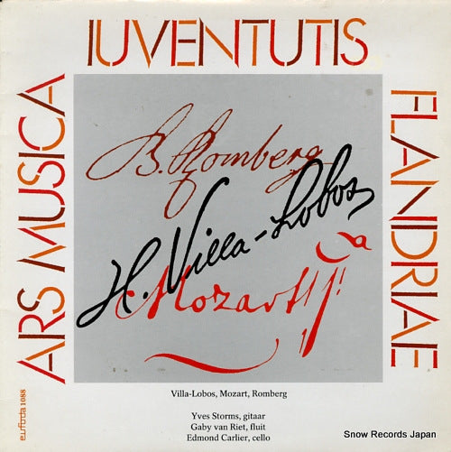 STORMS, YVES villa-lobos; vijf preludes EUFODA1088