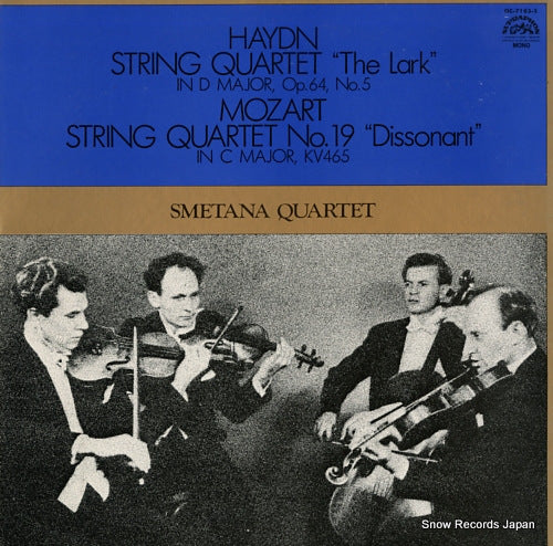 SMETANA QUARTET haydon; string quartet "the dark" OC-7183-S