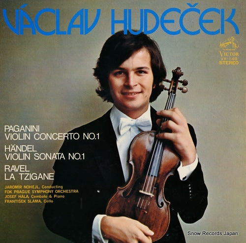 HUDECEK, VACLAV paganini; violin concerto no.1 VX-149