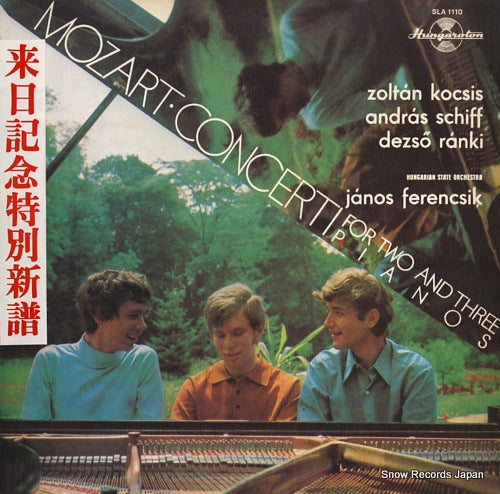 JANOS, FERENCSIK mozart; concerti for two and three pianos SLA1110