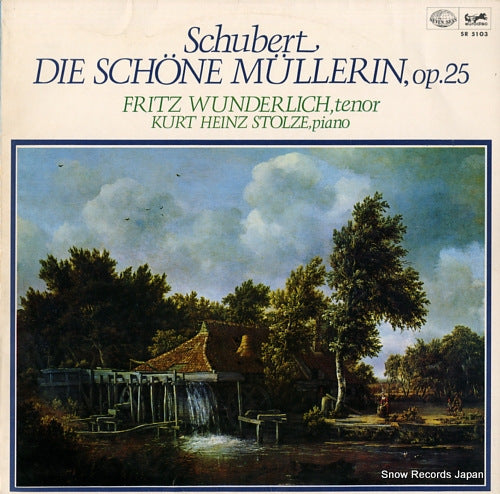 WUNDERLICH, FRITZ schubert; die schone mullerin, op.25 SR5103
