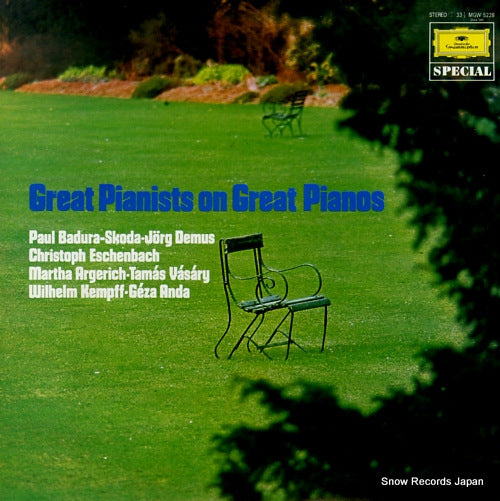 V/A great pianists on great pianos MGW5228