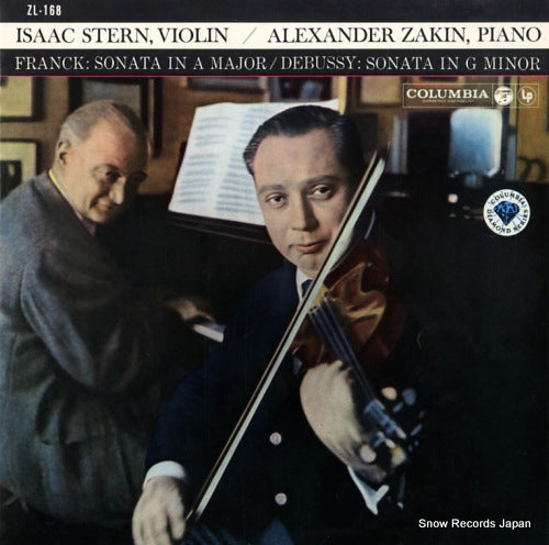 STERN, ISAAC / ALEXANDER ZAKIN franck; sonata in a major ZL-168