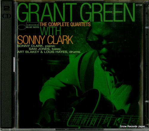 GREEN, GRANT the complete quartets with sonny clark CDP724385719424