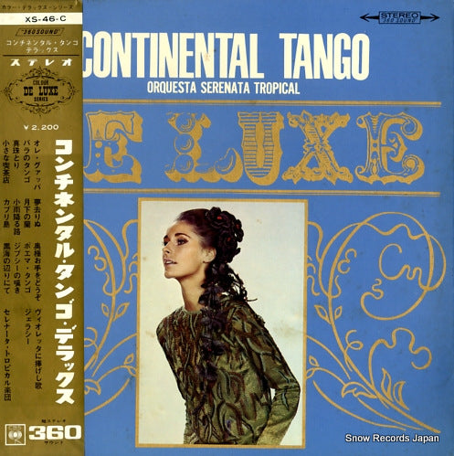 ORQUESTA SERENATA TROPICAL continental tango deluxe XS-46-C