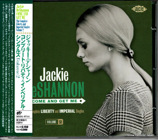 DESHANNON, JACKIE come and get me (the complete liberty and imperial singles volume 2) CDCHD-1290/MSIG0714