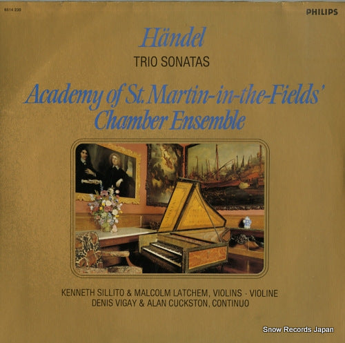 ACADEMY OF ST.MARTIN-IN-THE-FIELDS'S CHAMBER ENSEMBLE handel; trio sontas 6514230
