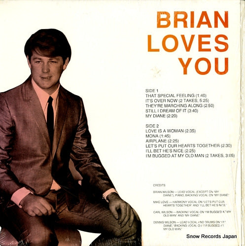 WILSON, BRIAN braian loves you RT4661