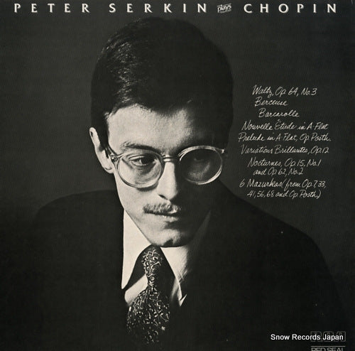 SERKIN, PETER peter serkin plays chopin RL13344