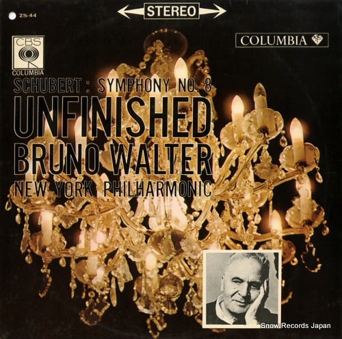 WALTER, BRUNO schubert; symphony no.8 "unfinished" ZS44