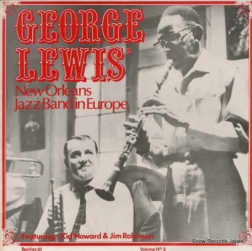 LEWIS, GEORGE george lewis in europe vol.2 "pied piper" RARITIES51