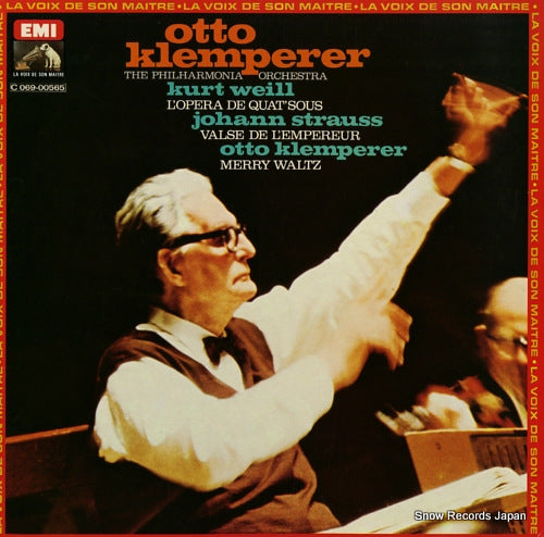 KLEMPERER, OTTO weill; kleine dreigroschenmusik C069-00565