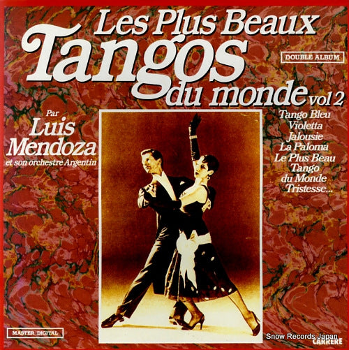MENDOZA, LUIS les plus beaux tangos du monde vol.2 66422