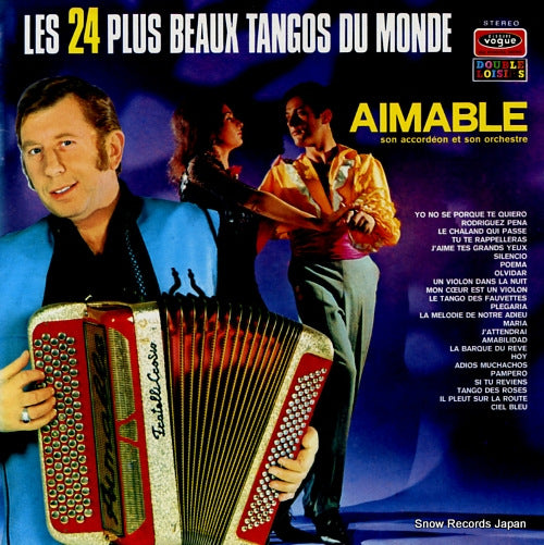 AIMABLE ET SON ORCHESTRE les 24 plus beaux tangos du monde 400558 / SLVLX558