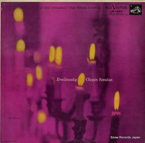 BRAILOWSKY, ALEXANDER chopin; sonata op.35 and op.58 LM1866
